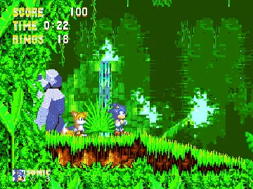 Sonic & Knuckles + Sonic The Hedgehog 3 (World) screen shot game playing